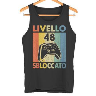 48° Compleanno 48 Uomo Anni Livello 48 Regalo Canotta - Novitaregali