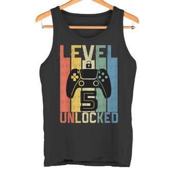 5 Ans Anniversaire Jeuidéo Level 5 Unlocked Débardeur e - Cadeauxyz