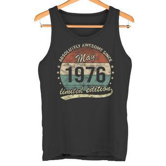 50 Cumpleaños Absolutamente Impresionante Desde Mayo De 1976Intage Camiseta sin mangas - Regaloses