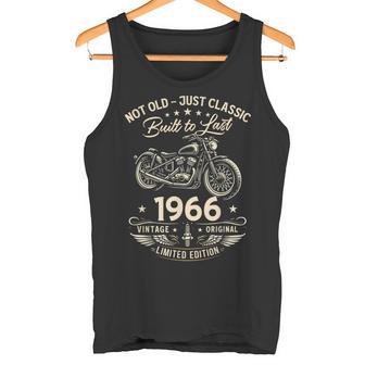 60 Cumpleaños Hombre Moto Biker Motero Intage 1966 Camiseta sin mangas - Regaloses