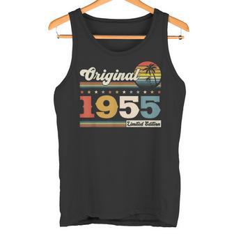 70 歳の誕生日 男性 オリジナル ヴィンテージ 1955 年 ギフト タンクトップ - Kawaiitshirt