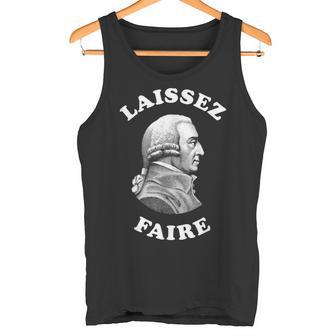 Adammith Laissez Faire Divertido Profesor De Negocios Economista Camiseta sin mangas - Regaloses