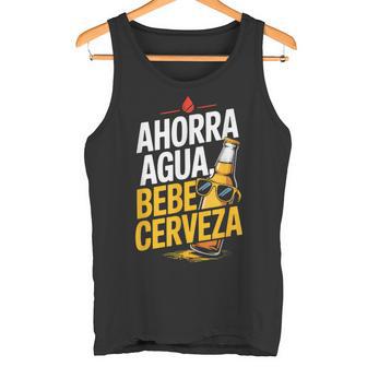 Ahorra Agua Bebe Cerveza Frase Divertida Camiseta sin mangas - Regaloses