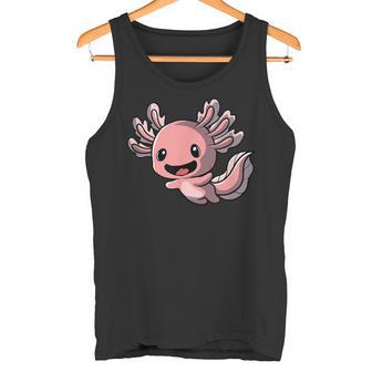 Ajolotealamandra Mexicana Anfibio Exótico Axolotl Camiseta sin mangas - Regaloses