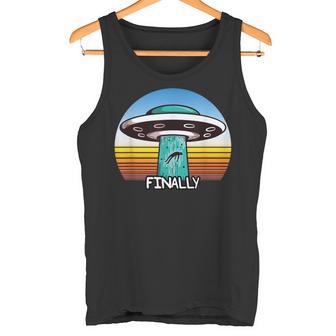 Alien Enfin Ufo Enfin Débardeur e - Cadeauxyz