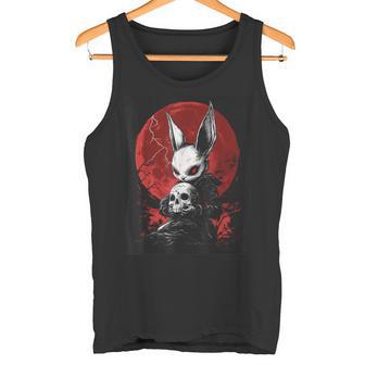 Anime Conejo Calavera Gótica Calavera Gótica Anime Conejo Camiseta sin mangas - Regaloses