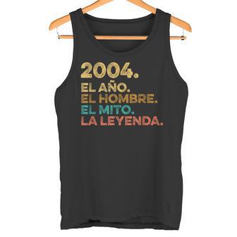 Año Hombre Mito Leyenda Cumpleaños Regalointage 2004 Camiseta sin mangas - Regaloses
