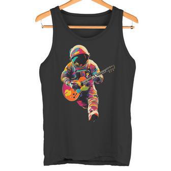 Astronaute Jouant De La Guitare Guitariste Astronaute Drôle Débardeur e - Cadeauxyz