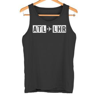 Atl Lhr フライトルート アトランタロンドン航空コード タンクトップ - Kawaiitshirt
