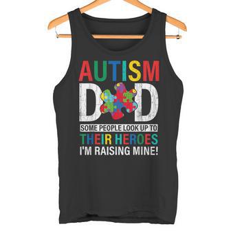 Autismo Papá Divertido Autismo Conciencia Autista Gráfico Camiseta sin mangas - Regaloses