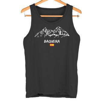 Baqueira Montaña Panoramaacaciones Esquí Apres-Ski Camiseta sin mangas - Regaloses