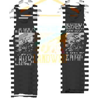 Bauerpruch Trecker Traktor Kinder Tank Top - Seseable