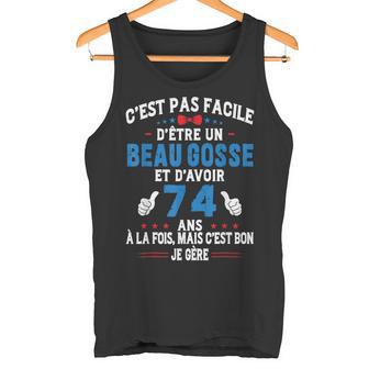 Beau Gosse Humour Cadeau Anniversaire Original Homme 74 Ans Débardeur e - Cadeauxyz
