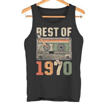 Best Of 1970 Antiguo Cassette 56 Cumpleaños Retro Camiseta sin mangas - Regaloses