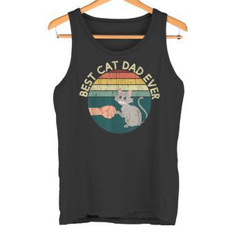 Best Cat Dad Ever Faust Für Katzen Papa Geschenke Katze Tank Top - Seseable