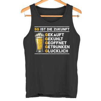 Bier 5G Ist Die Zukunft Biertrinker Bierliebhaber Brauer Tank Top - Geschenkecke