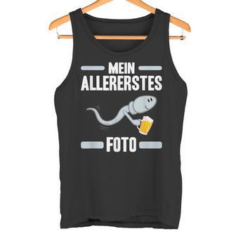 Bier Fotoperma Mannpruch Biertrinker Männer Party Feier Tank Top - Geschenkecke
