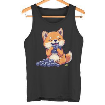 Blueberry Dog Dessin Myrtilles Chien Mignon Imprimé Animal Débardeur e - Cadeauxyz