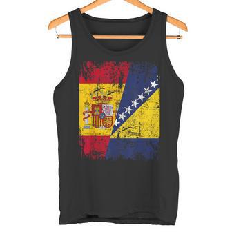 Bosnia Herzegovina España Bandera De La Amistad Camiseta sin mangas - Regaloses