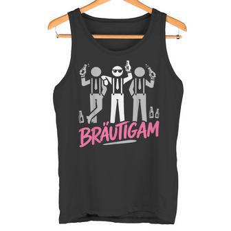 Bräutigam Junggesellenabschied Männer Poltern Jga Tank Top - Seseable