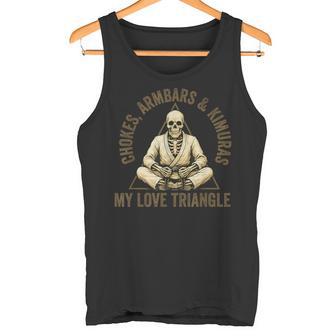 Brazilian Jiu Jitsu Bjj Hombres Ahoga Brazos Kimuras Camiseta sin mangas - Regaloses