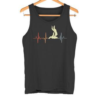 Brazilian Jiu Jitsu Cardiograma Artista Marcial Camiseta sin mangas - Regaloses