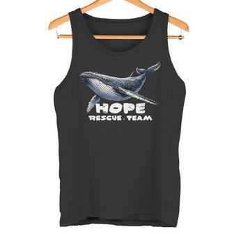 Buckelwal Hope Rescue Team Ostsee Walrettung Tank Top - Seseable
