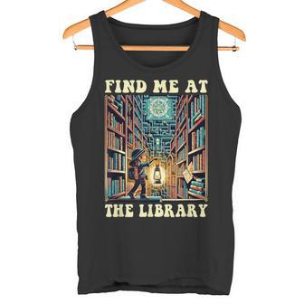 Buscar En La Biblioteca Amante De La Lectura Gusano De Biblioteca Camiseta sin mangas - Regaloses