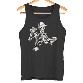 Camionero Esqueleto Conductor Transporte Camión Camiseta sin mangas - Regaloses