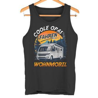 Camping Coole Opas Fahren Im Wohnmobil Lustiges Camping Tank Top - Seseable