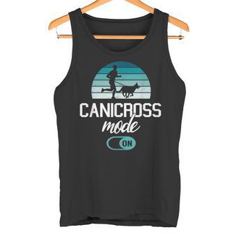 Canicross Runner 犬 トレイルランニング タンクトップ - Kawaiitshirt