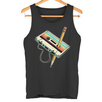 Cassette Fiesta Des Los 80 90 Retro Disfraz In Mangas Camiseta sin mangas - Regaloses
