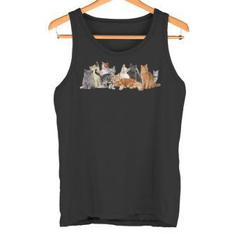 Cat Life Amigos Felinos Camiseta sin mangas - Regaloses
