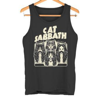 Catabbath Lustige Katze Tank Top - Seseable