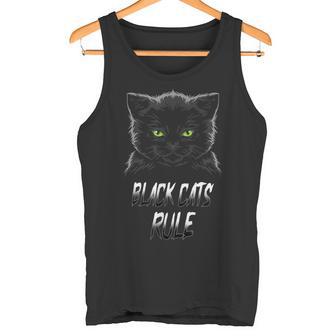Cats Rule Amoureux Des Chats Noirs Débardeur e - Cadeauxyz