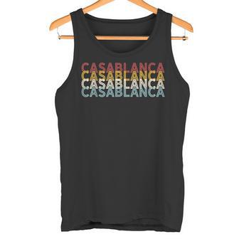 Célèbre City Années 70 Rétro Usa – Casablancaintage Débardeur e - Cadeauxyz