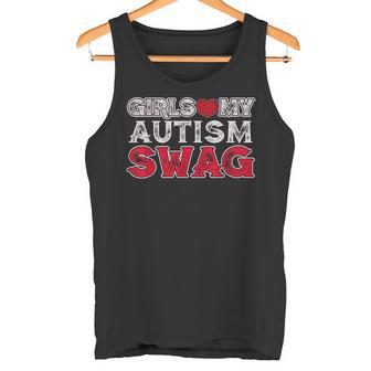 Chicas Aman Mi Autismowag Conciencia Divertido Niño Autista Camiseta sin mangas - Regaloses