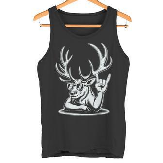 Ciervo Punk Rock Rocker Heavy Metal Camiseta sin mangas - Regaloses