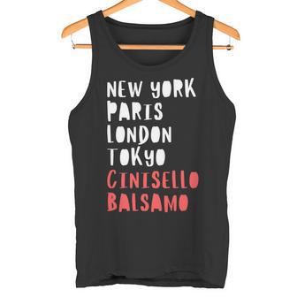 Cinisello Balsamo Italia Traveler Holidaysouvenir E Divertente Maglietta Maglia A Manica Canotta - Novitaregali