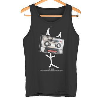 Cinta De Música De La Oldchool Estilo Retro Casete Camiseta sin mangas - Regaloses