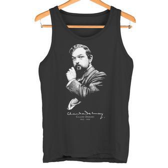 Claude Debussy-クロード・ドビュッシー-フランスの作曲家-クラシック音楽 タンクトップ - Kawaiitshirt