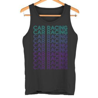 Coche De Carreras Retro De Coche De Carreras In Mangas Camiseta sin mangas - Regaloses
