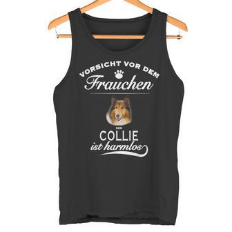 Collie -Orsichtor Dem Frauchen Collie Tank Top - Seseable