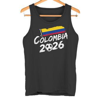 Colombia Fútbol Jugador De Fútbol Fan Bandera Colombiana Camiseta sin mangas - Regaloses