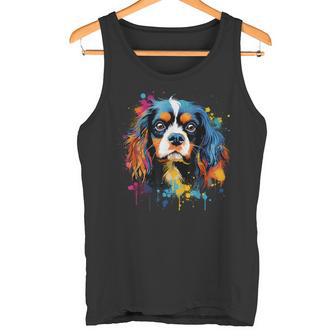 Colorato Cavalier King Charlespaniel Cane Canotta - Novitaregali