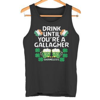 Concritta Drink Until You're A Gallagherhamelesst Patrick's Canotta - Novitaregali