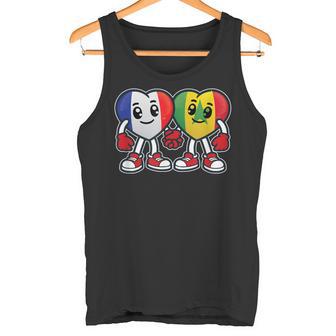 Corazones De Amistad De Francia Yenegal Camiseta sin mangas - Regaloses