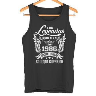 Cumpleaños Las Leyendas Nacen En 1986 Camiseta sin mangas - Regaloses