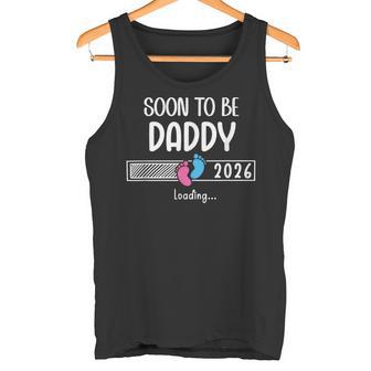 Dad Est 2026Oon To Be Daddy 2026 Loading Promoted To Daddy タンクトップ - Kawaiitshirt
