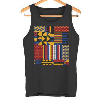 Dashikis Dyshque's Kente Africa Dashiki Obra De Arte Africana Camiseta sin mangas - Regaloses